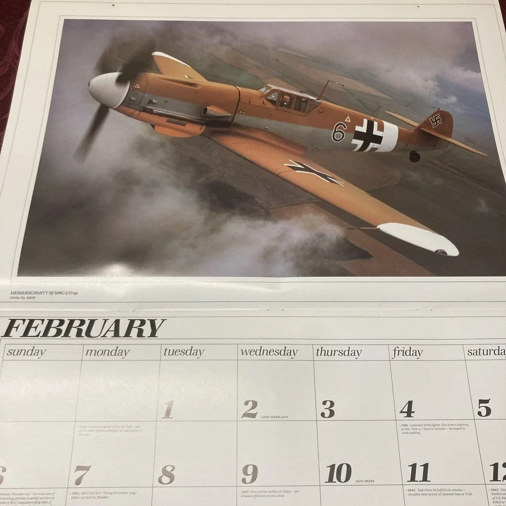 Ghosts 1994 Aviation Calendar 